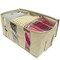 Sorbus Foldable Storage Bag Organizers with 3 divided sections (2 Pack)